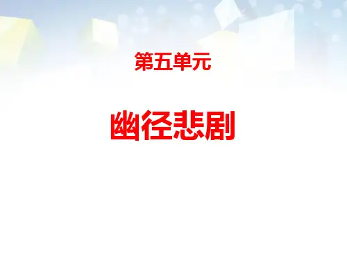 《幽径悲剧》公开课件 图文