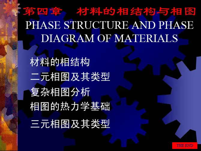 材料科学基础-第4章相图