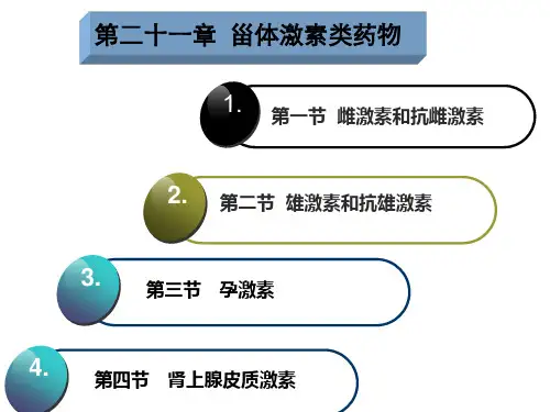 甾体激素类药物