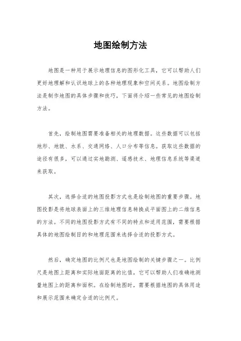 地图绘制方法