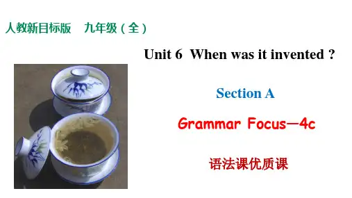 九年级全一册Unit6SectionAGrammarFocus4c语法课优质课课件