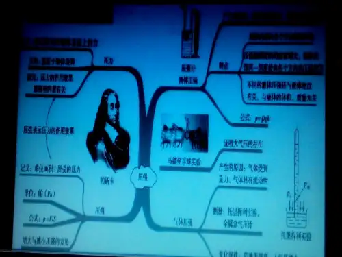 华师大版八年级上册科学压强复习好