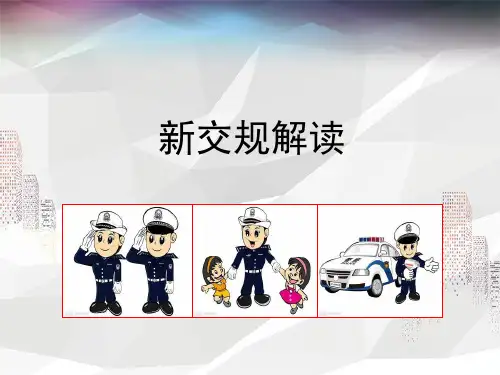 新交通法解读-ppt课件