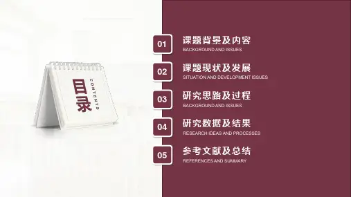 陕西师范大学开题报告ppt模板课件
