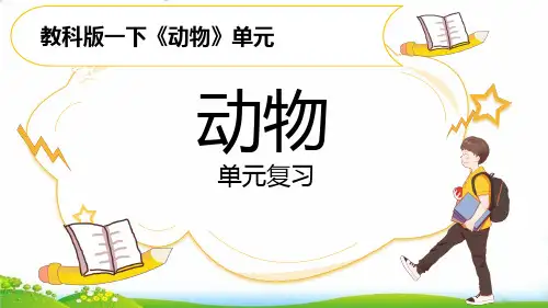 【冀教版】科学PPT-《动物》PPT-公开课