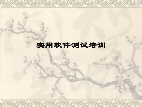 软件测试培训system.ppt