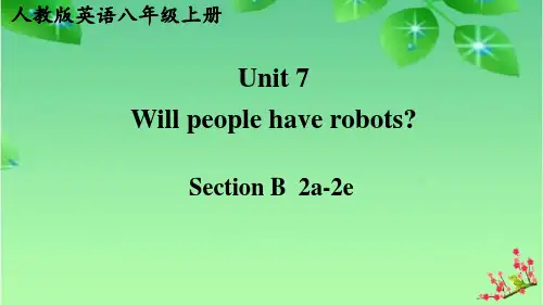 Unit+7+Section+B+2a-2e+课件2023-2024学年人教版八年级英语上册+
