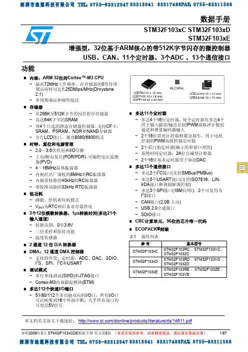 STM32F103ZET6(中文)