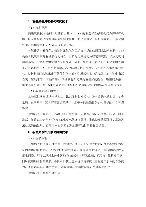常用水生态修复技术