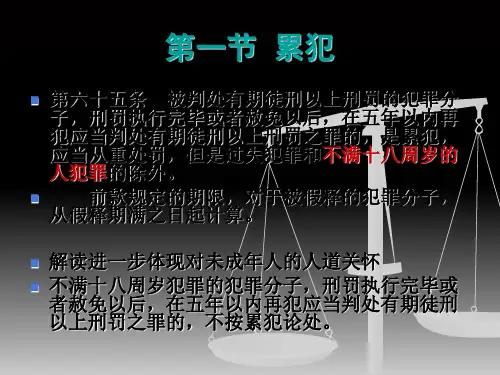 刑罚裁量制度_PPT幻灯片