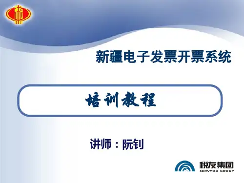 培训教程电子发票开票系统(5)