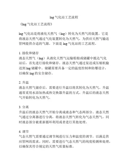 lng气化站工艺流程