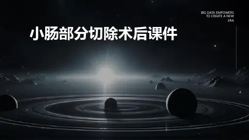 小肠部分切除术后课件