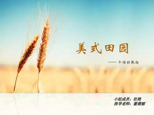 美式乡村风格ppt.ppt最后