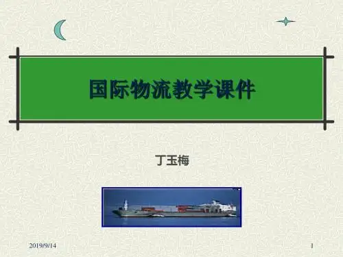 章国际物流概述ppt课件