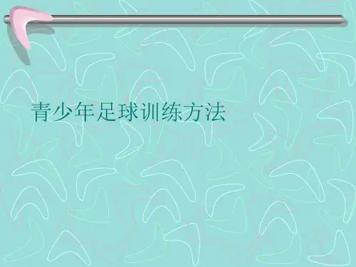 青少年足球训练方法PPT课件