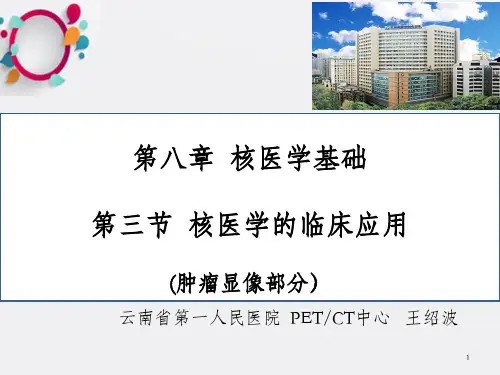 核医学的临床应用肿瘤显像王绍波