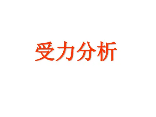 受力分析与共点力的平衡
