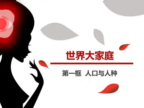 (人教版)人口与人种PPT课件1