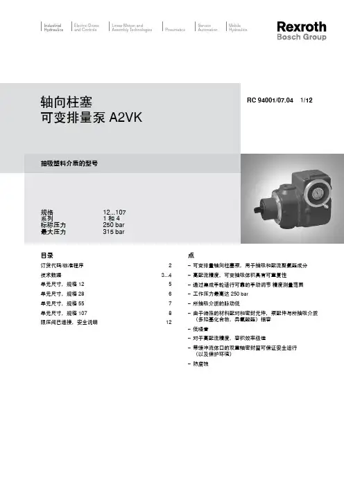 A2VK计量泵