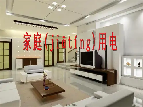 九年级物理全册15.5家庭用电课件(新版)沪科版