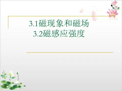 人教版高二物理选修--磁现象和磁场磁感应强度-ppt精品课件