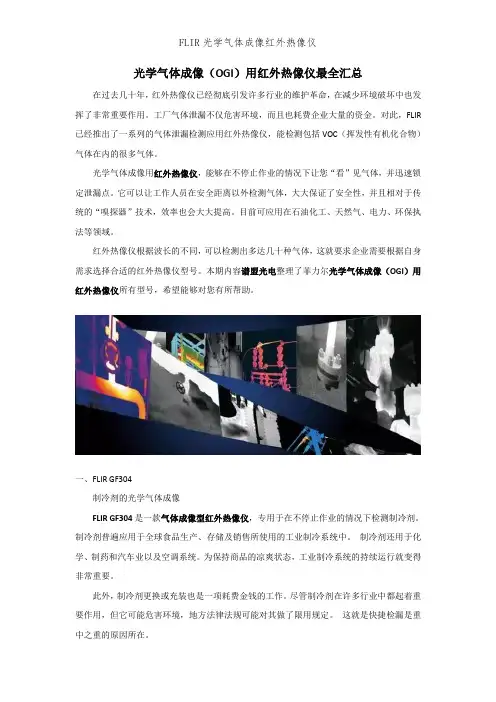 FLIR光学气体成像红外热像仪