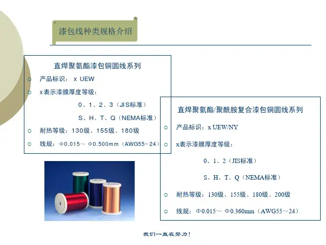漆包线种类规格介绍