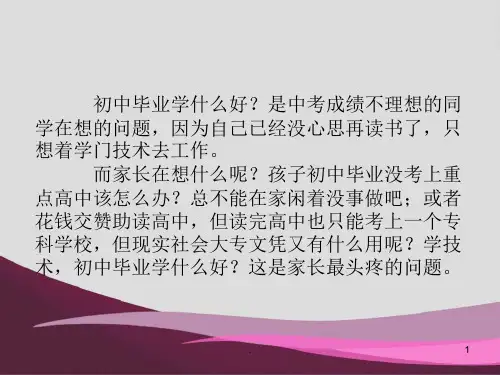 计算机专业介绍PPT课件