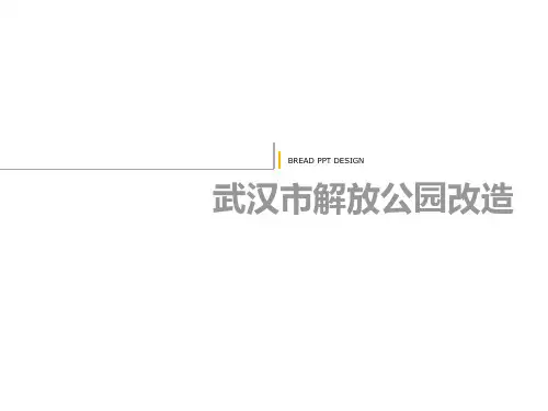 武汉解放公园改造分析