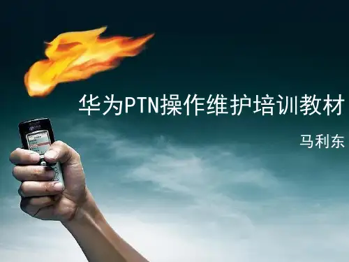 华为PTN950操作维护培训教材