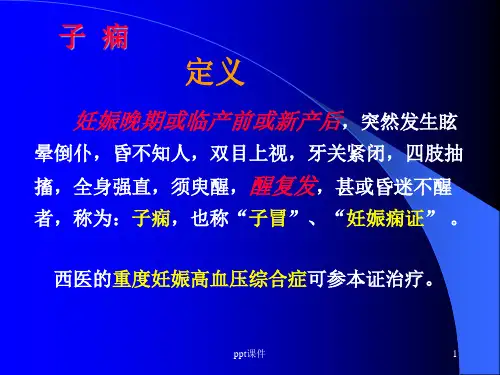 子痫--ppt课件