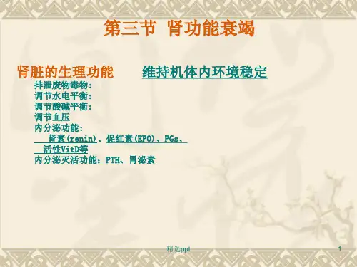 肾功能衰竭