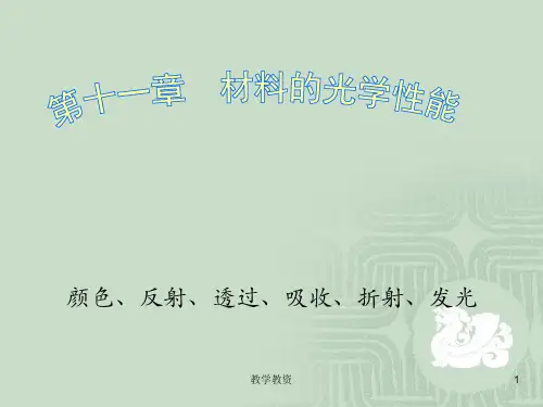 材料的光学性能详版(借鉴材料)