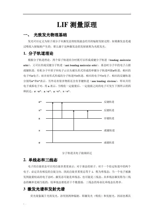 激光诱导荧光LIF