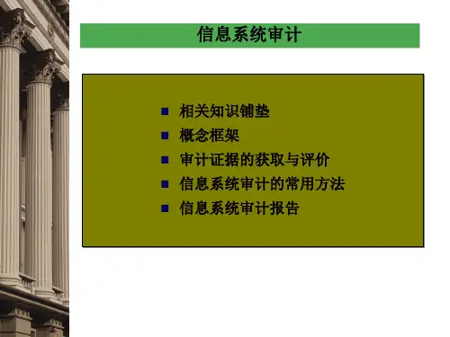 信息系统审计报告书(ppt 67页)