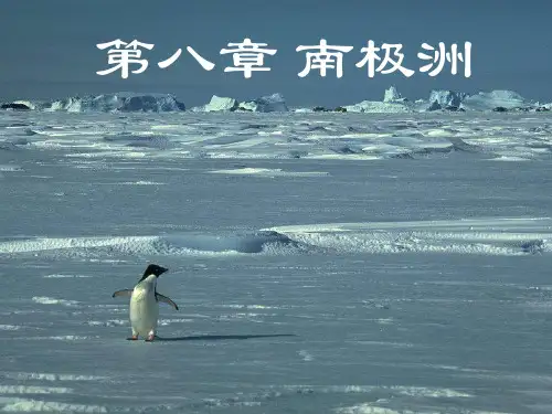 第八章南极洲.ppt