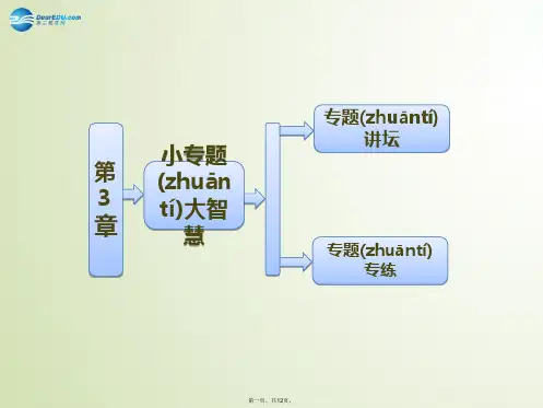 高中化学 第3章 常见的具有漂白性物质的比较课件 鲁科版