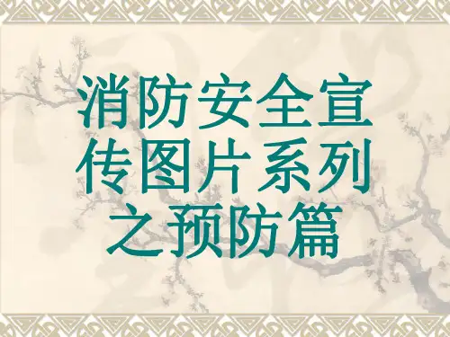 消防安全宣传图片系列