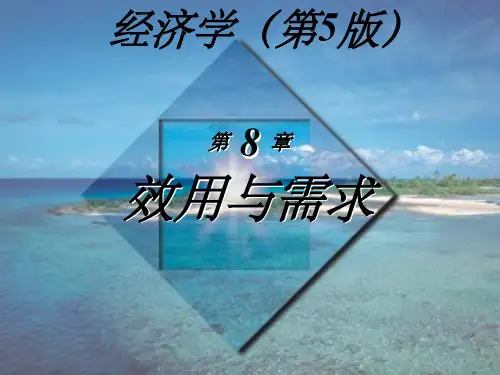 《效用与需求》PPT课件