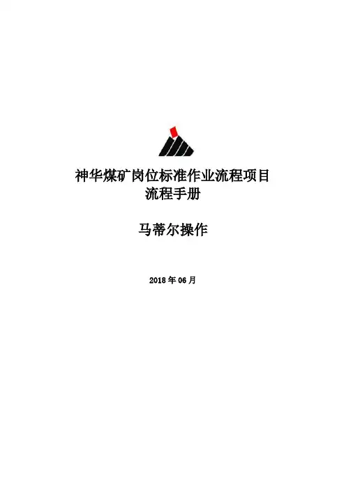 神华煤矿马蒂尔操作岗位标准作业流程
