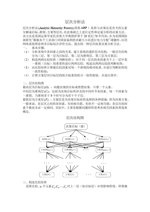 层次分析法
