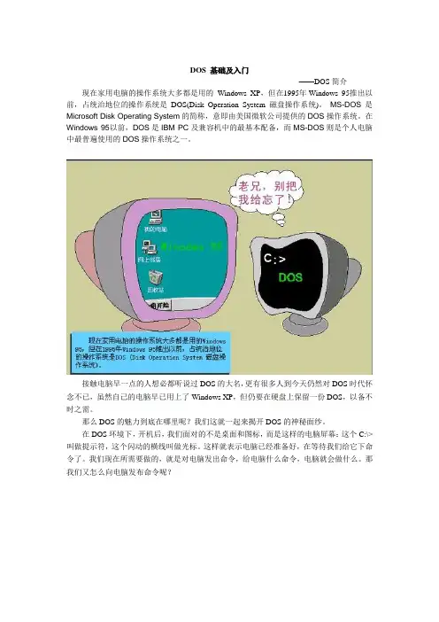 DOS 基础及入门(高手速成)