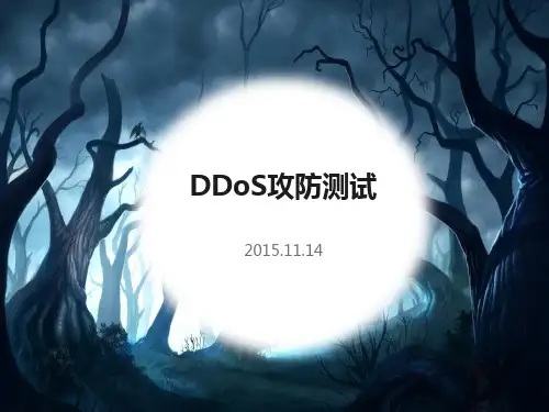 DDoS攻防详解