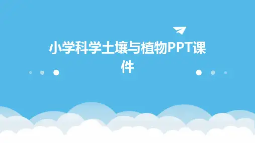 小学科学土壤与植物课件