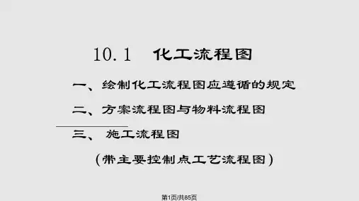 化工工艺图PPT课件