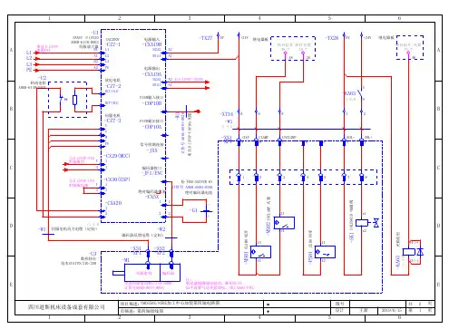 中捷VMC650E_850E加工中心加装第四轴电路图