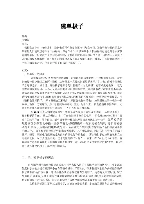 电磁学论文