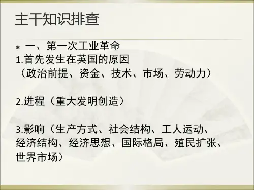 两次工业革命与世界市场的形成