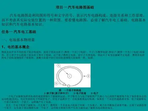 任务七仪表及指示灯电路图识读